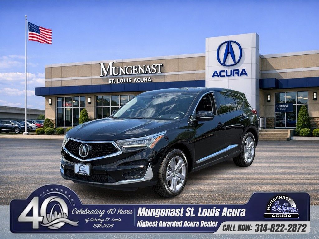 Majestic Black Pearl 2020 Acura RDX FWD with Advance Package SUV / Crossover Front-Wheel Drive Automatic