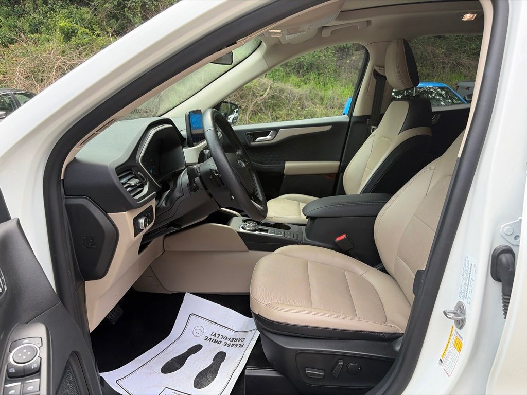 2020 Ford Escape SEL White at Rochrich Mazda