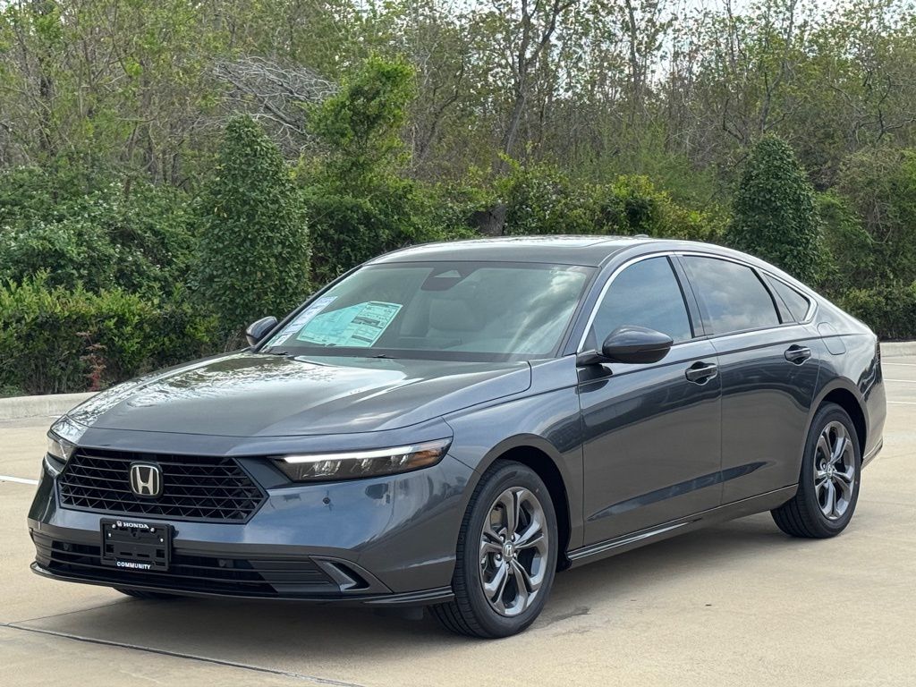 2026 Honda Accord Hybrid EX-L Gray at Community Honda