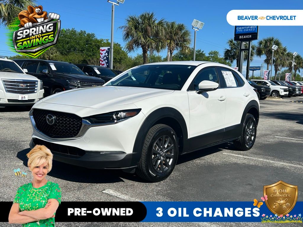 Snowflake White Pearl Mica 2021 Mazda CX-30 2.5 S FWD SUV / Crossover Front-Wheel Drive 6-Speed Automatic