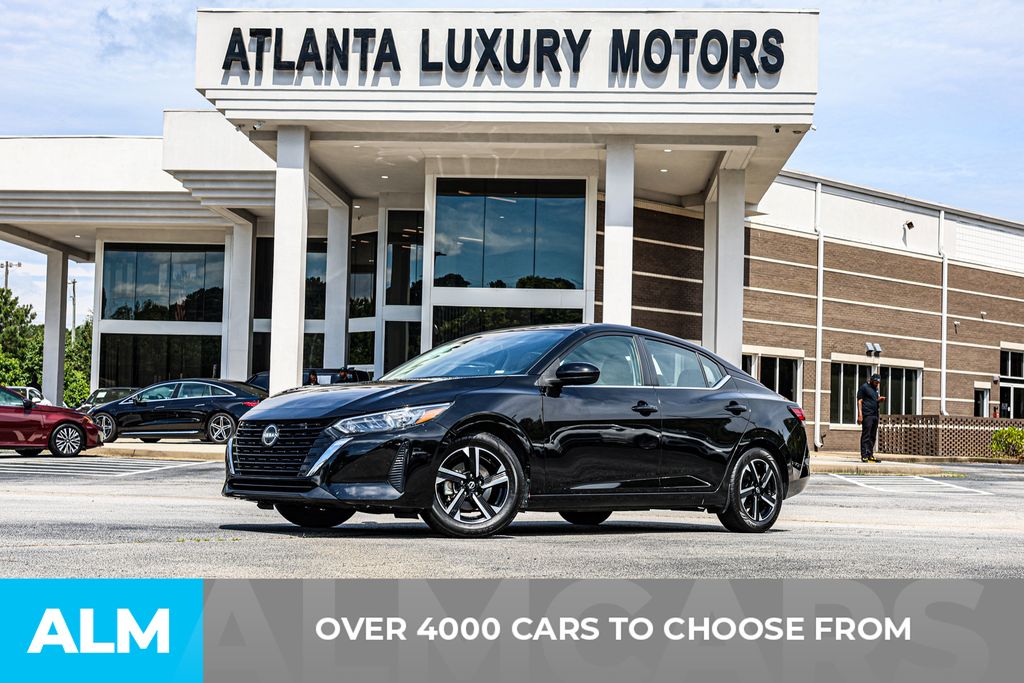 Used 2024 Black Nissan SV image 3