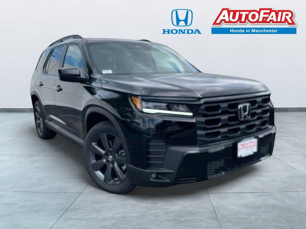 Black 2026 Honda Pilot SUV / Crossover All-Wheel Drive Automatic