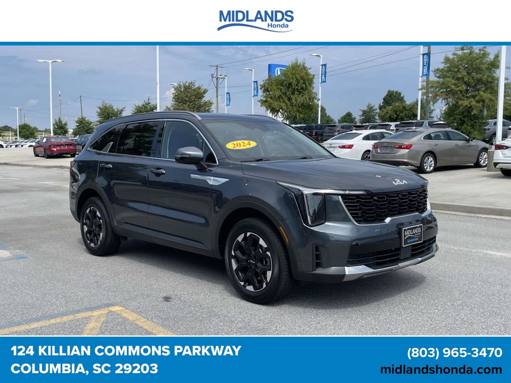 Gravity Gray 2024 Kia Sorento SUV / Crossover All-Wheel Drive 8-Speed Automatic