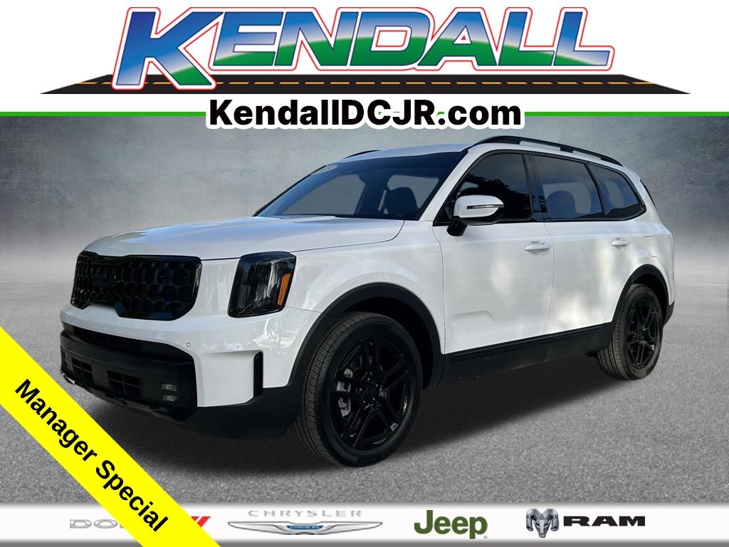 Glacial White Pearl 2025 Kia Telluride SUV / Crossover All-Wheel Drive 8-Speed Automatic