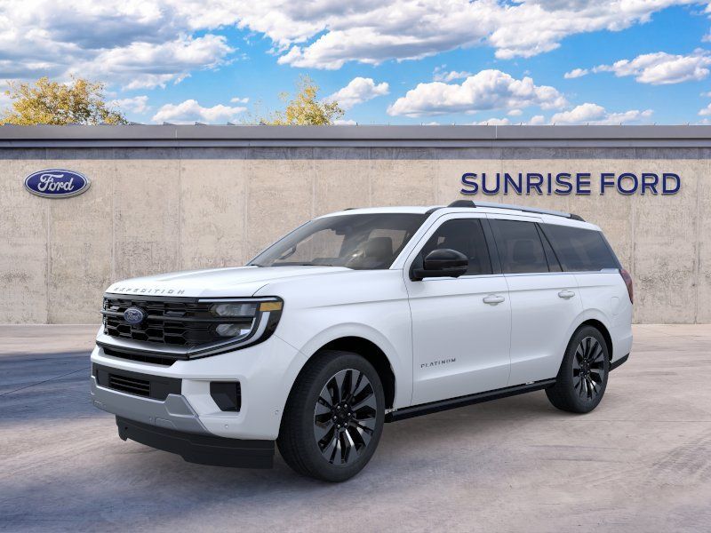 Star White Metallic Tri-Coat 2026 Ford Expedition SUV / Crossover Four-Wheel Drive Automatic