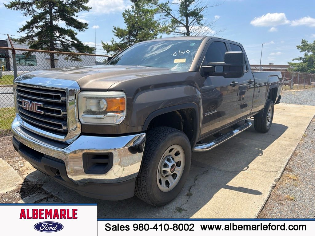 Bronze Alloy Metallic 2015 GMC Sierra 3500HD Pickup Truck 4X2 6-Speed Automatic Overdrive