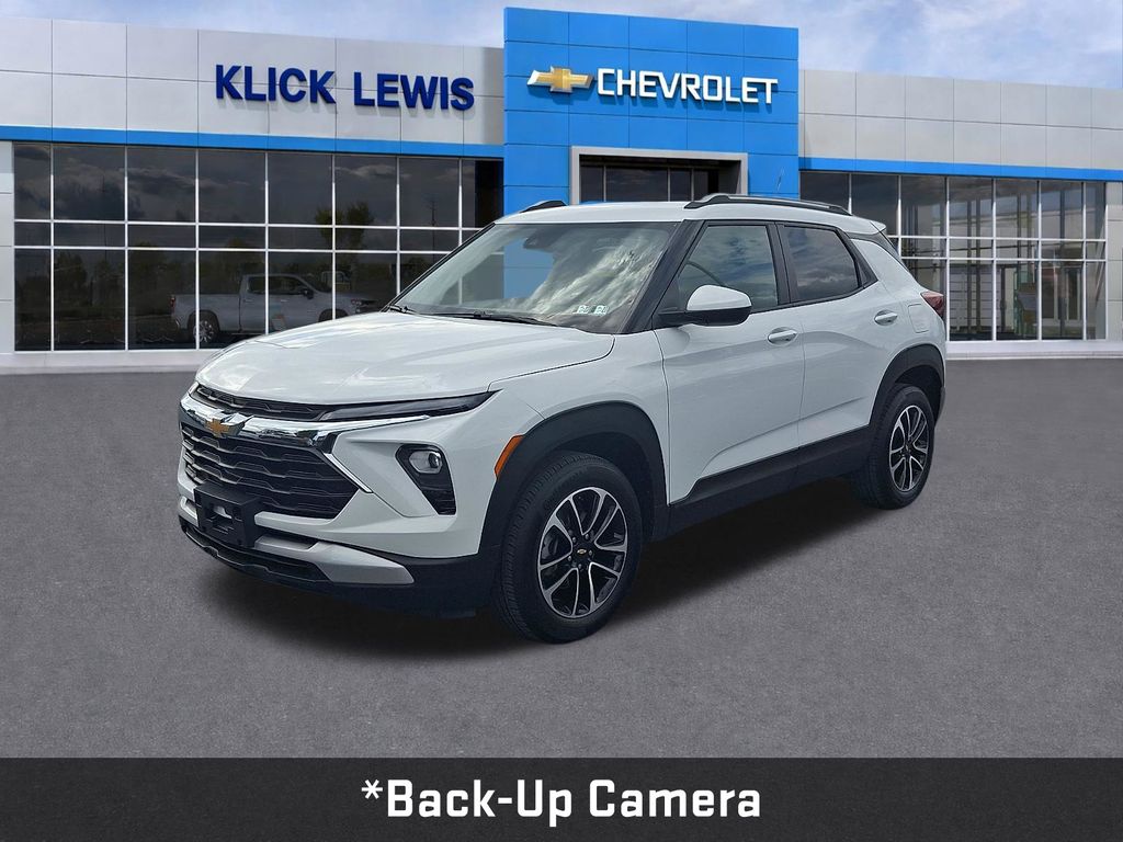 2025 Chevrolet TrailBlazer LT White at Klick Lewis Buick Chevrolet