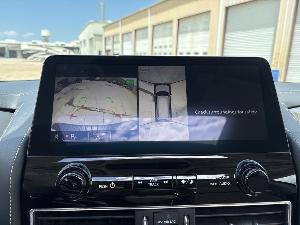 2023 Nissan Armada Platinum White at Central Houston Nissan