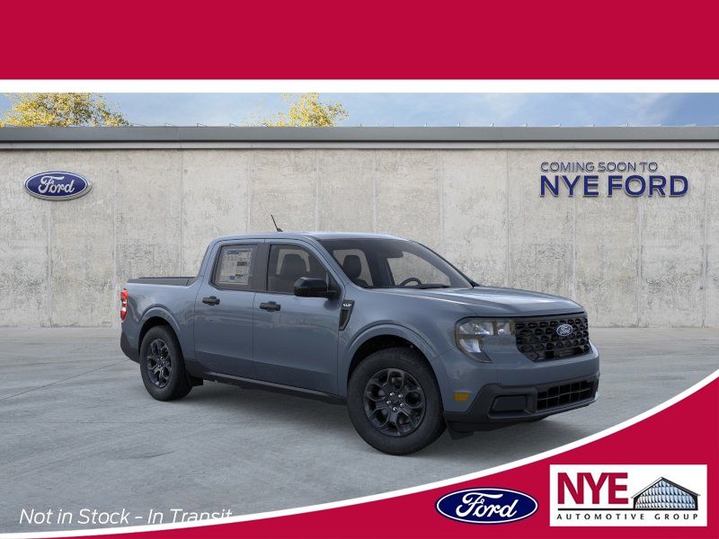 Blue (Azure / Gray) 2026 Ford Maverick XLT SuperCrew AWD Pickup Truck All-Wheel Drive Continuously Variable Transmission