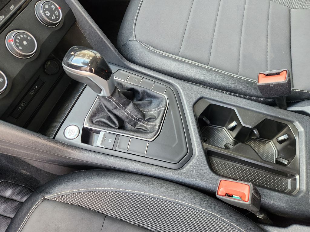 2022 Volkswagen Taos 1.5T SE Red at DeMontrond Mazda