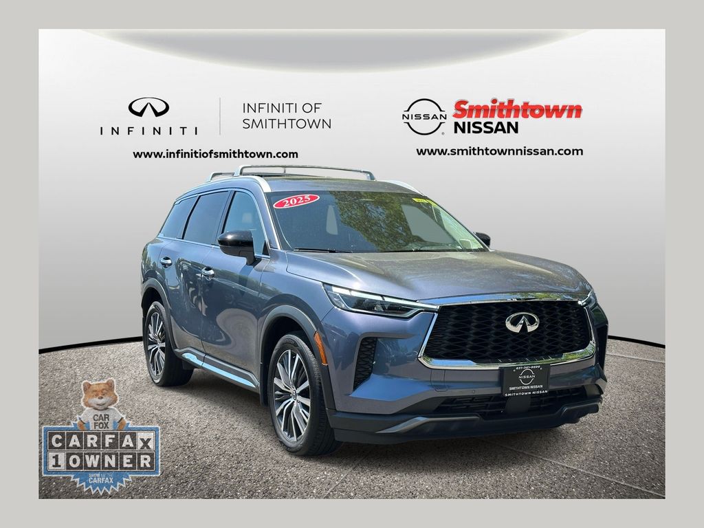 Blue 2025 INFINITI QX60 Sensory AWD SUV / Crossover All-Wheel Drive 9-Speed Automatic
