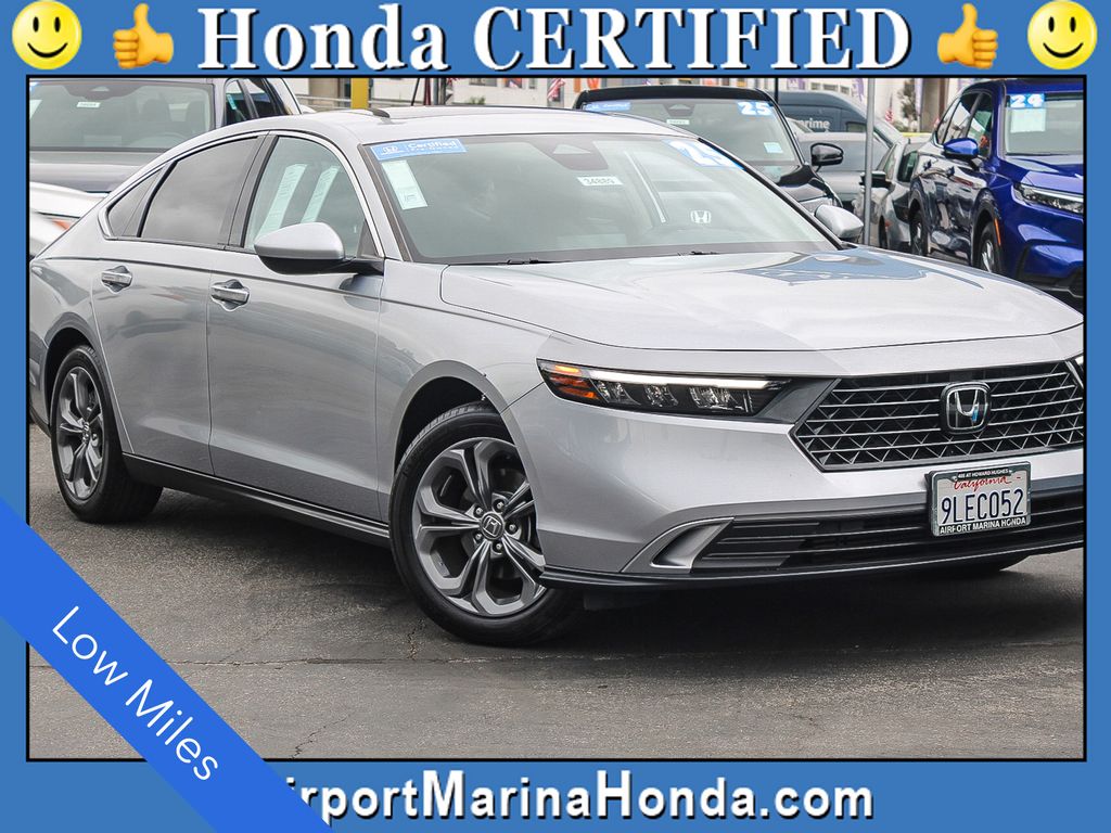 SOLAR SILVER METALLIC 2024 Honda Accord Sedan Front-Wheel Drive Continuously Variable Transmission