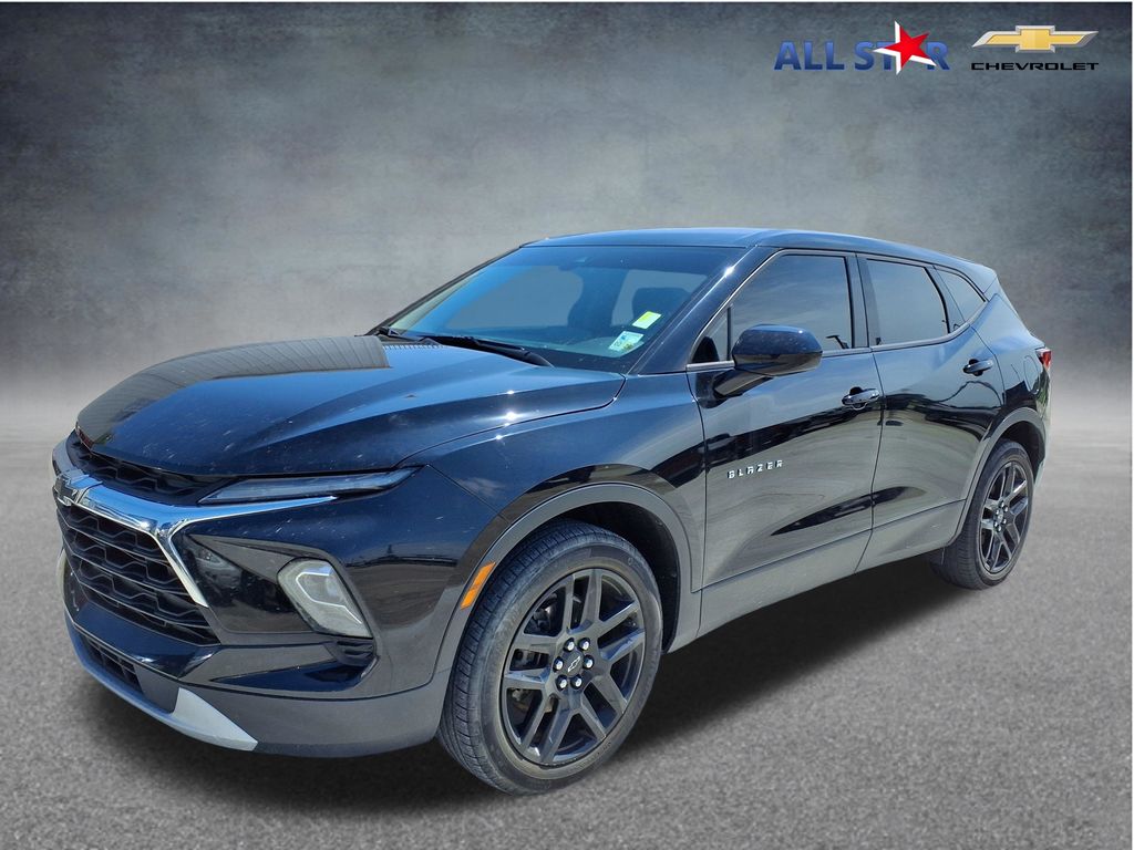 Black 2024 Chevrolet Blazer SUV / Crossover Front-Wheel Drive 9-Speed Automatic Overdrive