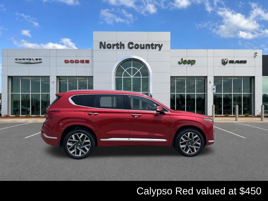 Calypso Red 2023 Hyundai Santa Fe SUV / Crossover Front-Wheel Drive Automatic
