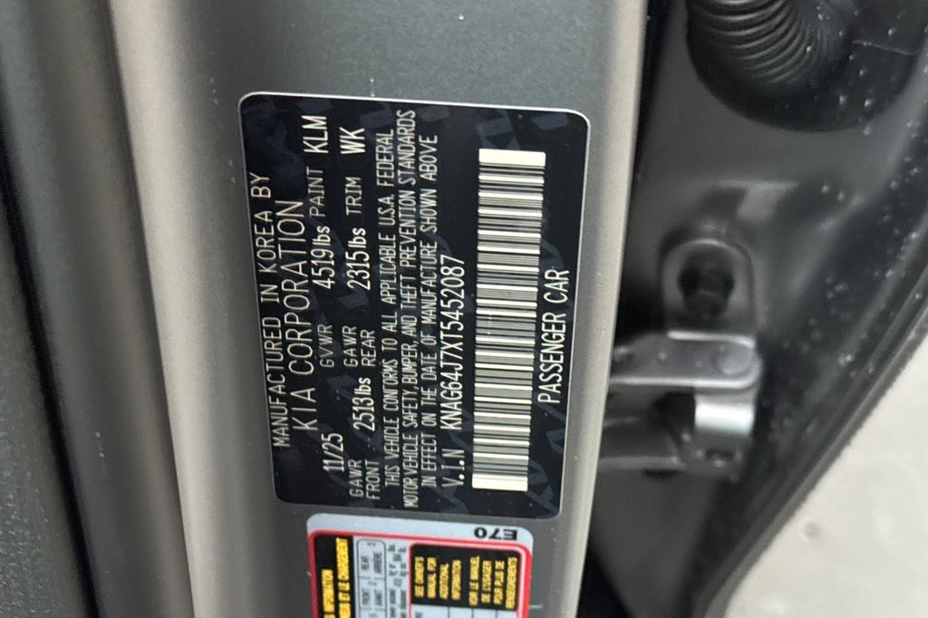 new 2026 Kia K5 car, priced at $32,525