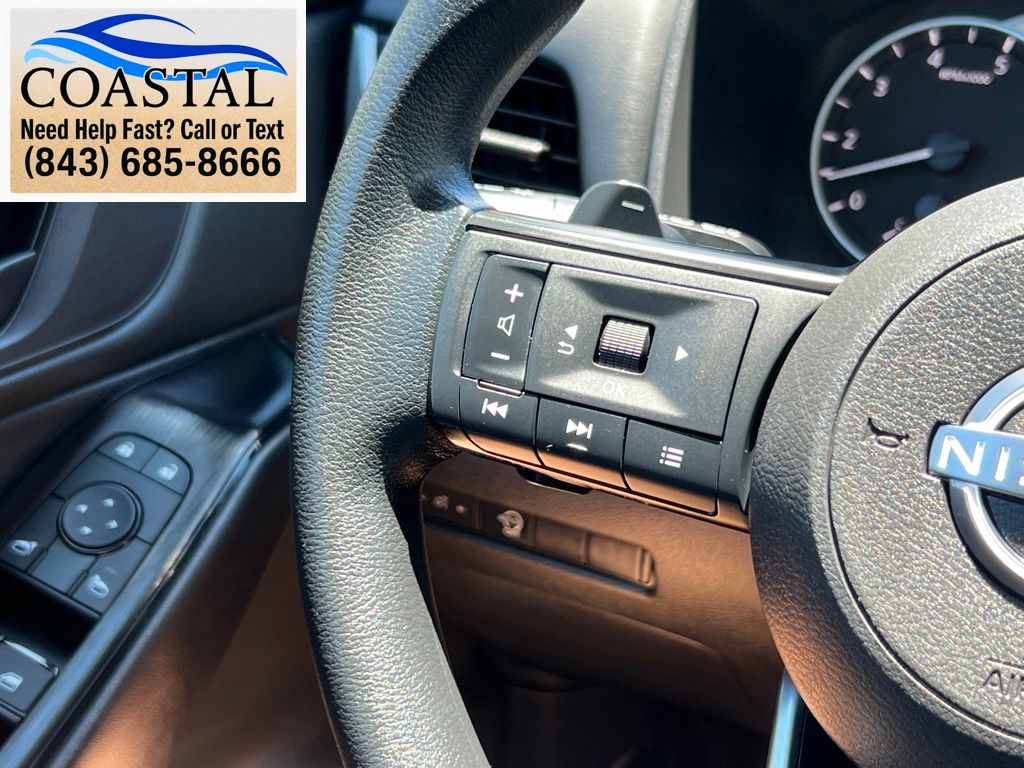 2024 Nissan Rogue S Black at Coastal Chevrolet Cadillac