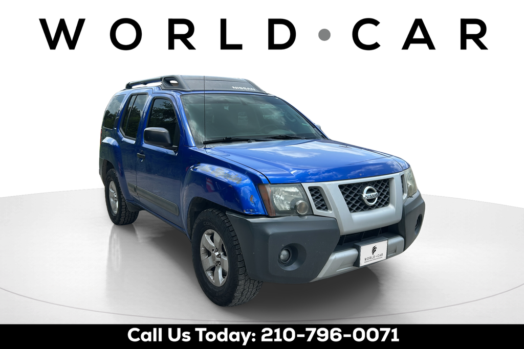 Blue Metallic 2013 Nissan Xterra SUV / Crossover 4X2 5-Speed Automatic
