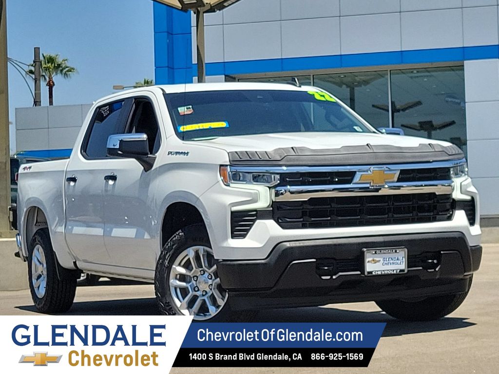 2022 Chevrolet Silverado 1500 Blanco (Summit White) Camioneta Todo terreno 8 velocidades Automática