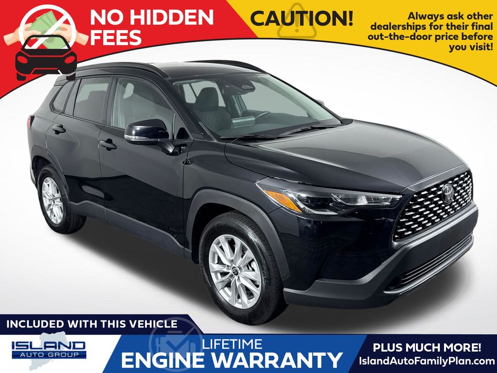 Jet Black 2023 Toyota Corolla Cross SUV / Crossover All-Wheel Drive Continuously Variable Transmission
