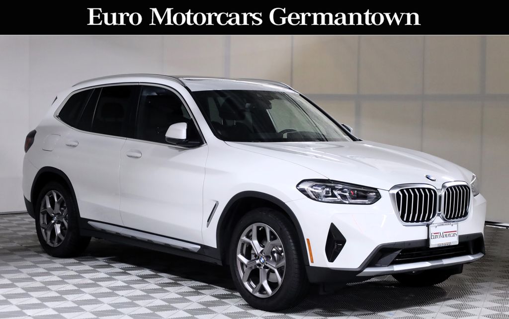 Mineral White Metallic 2022 BMW X3 xDrive30i AWD SUV / Crossover All-Wheel Drive 8-Speed Automatic