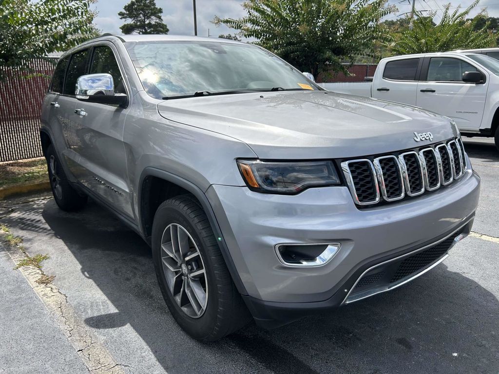 Billet Silver Metallic Clearcoat 2018 Jeep Grand Cherokee SUV / Crossover 4X2 8-Speed Automatic