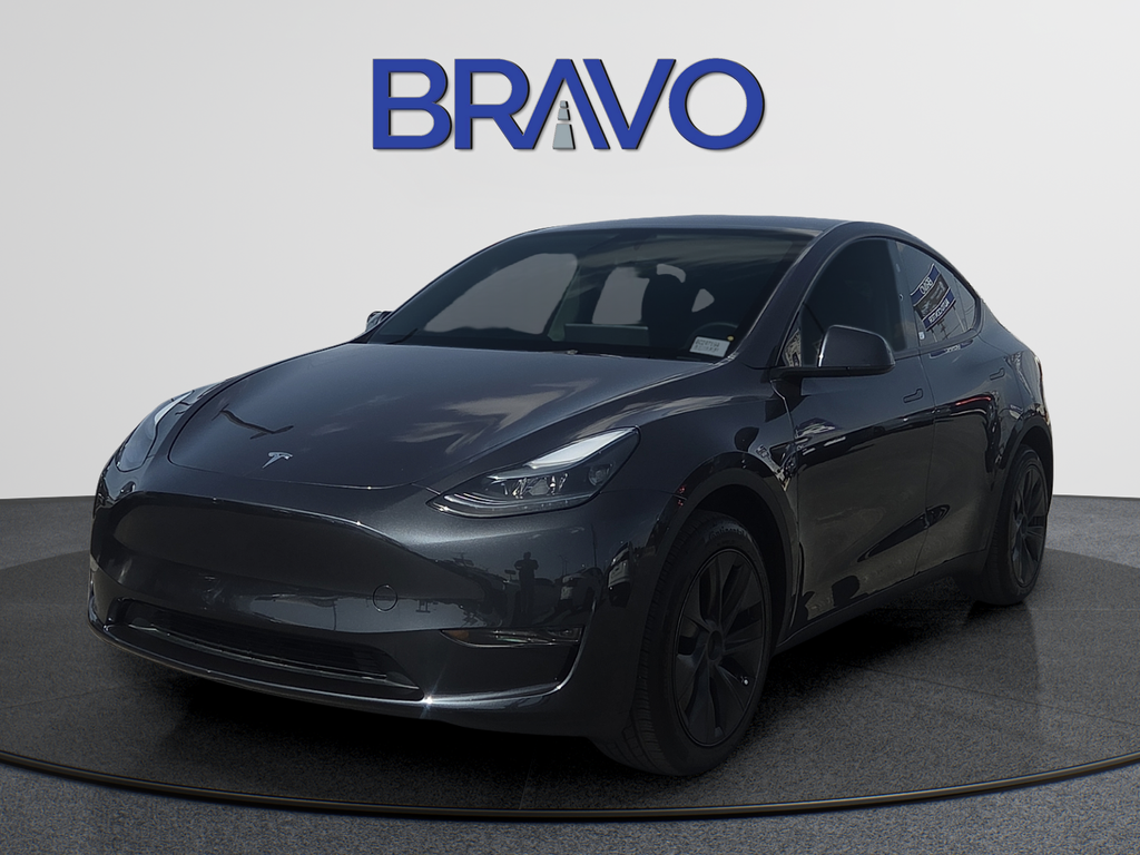 Gray (Stealth Grey) 2025 Tesla Model Y SUV / Crossover Rear-Wheel Drive 1-Speed Automatic