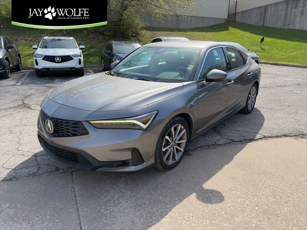 Liquid Carbon Metallic 2023 Acura Integra FWD Sedan Front-Wheel Drive Continuously Variable Transmission