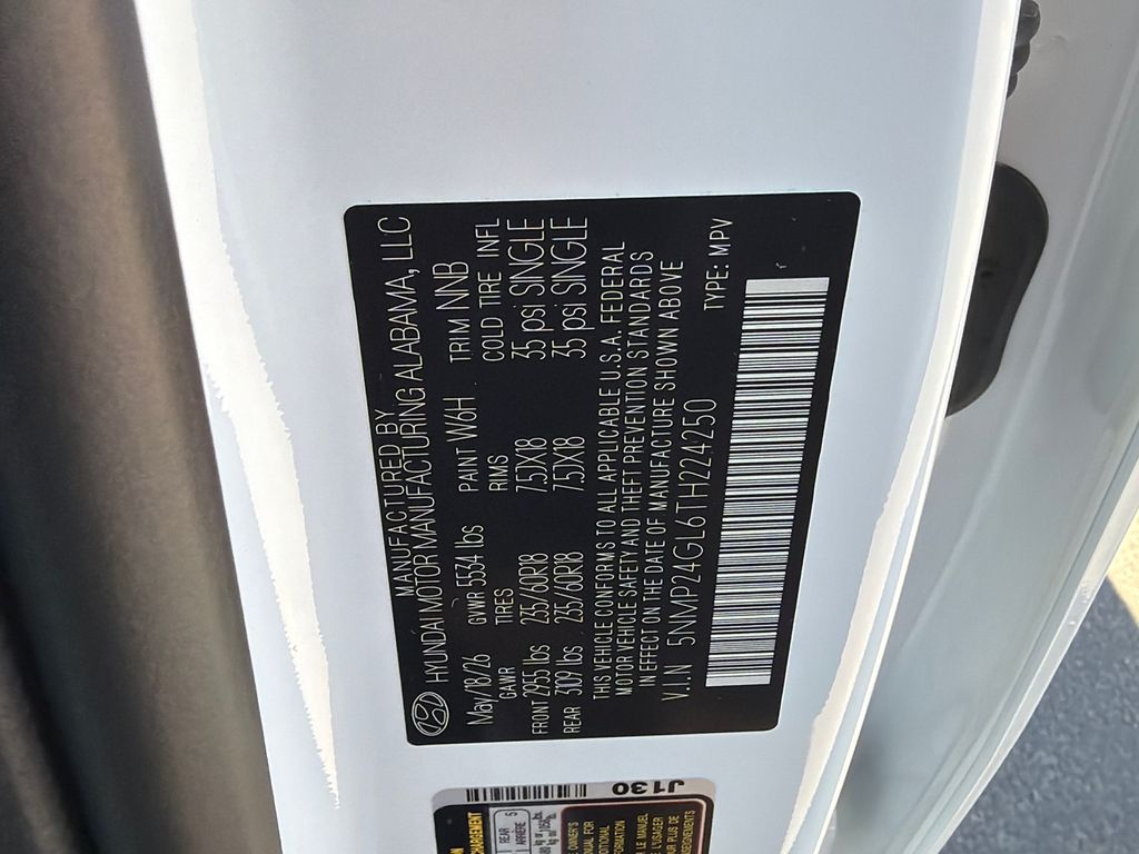 New 2026 White HYUNDAI SEL image 34