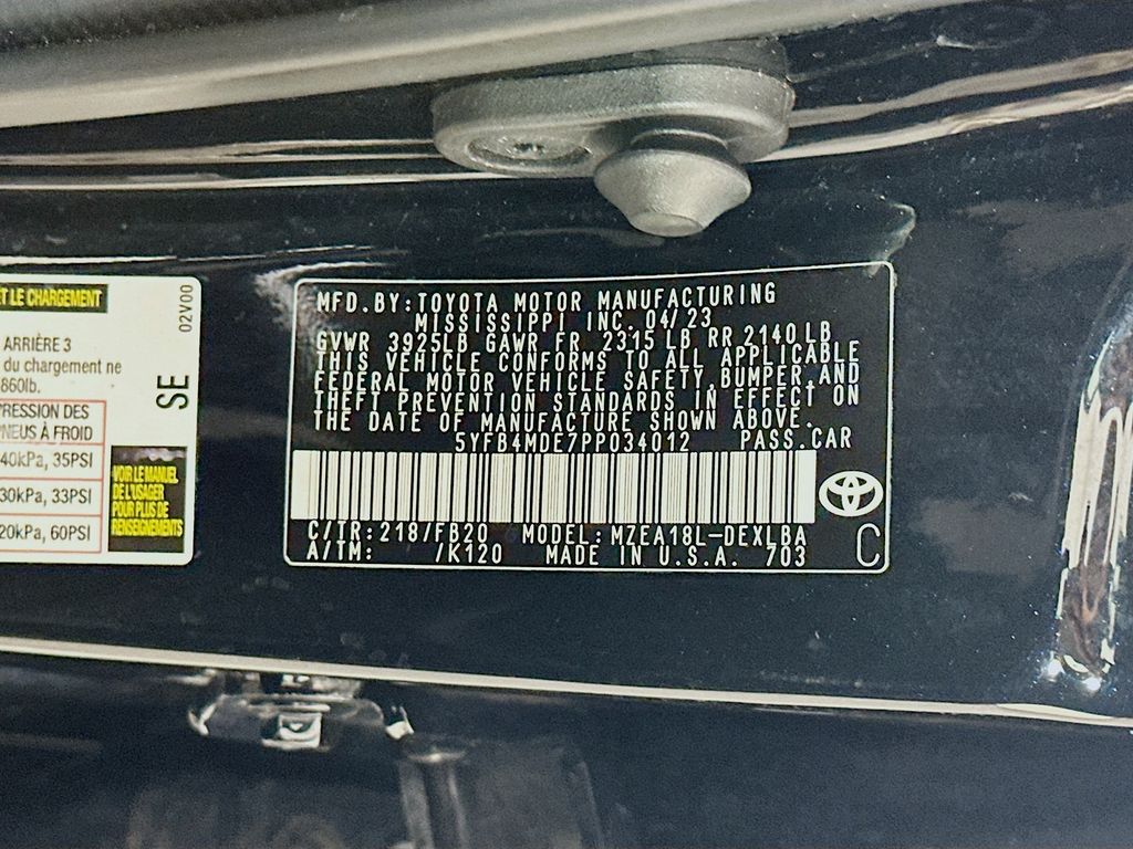 2023 Toyota Corolla LE 30