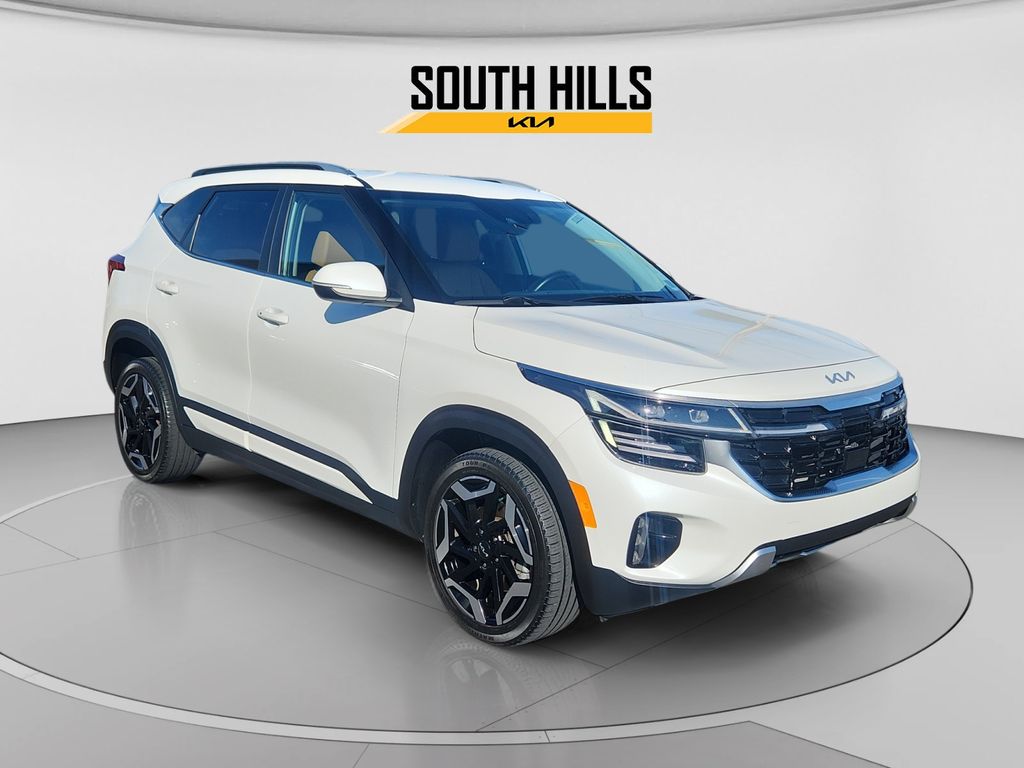 2024 Kia Seltos SX White at South Hills Kia