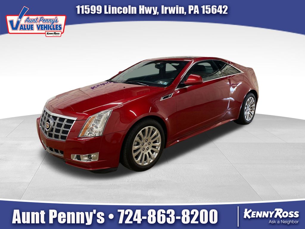 Crystal Red Tintcoat 2012 Cadillac CTS Coupe Coupe All-Wheel Drive 6-Speed Automatic