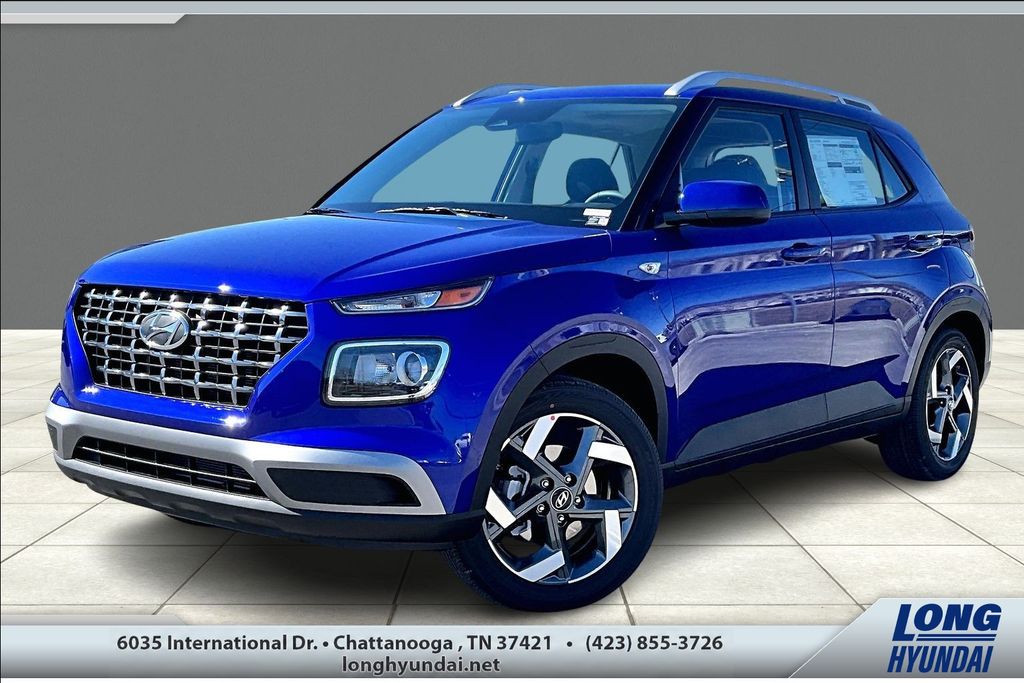 Intense Blue 2026 Hyundai Venue SUV / Crossover Front-Wheel Drive Continuously Variable Transmission