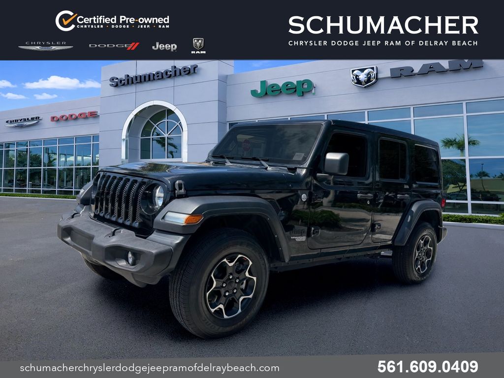 used 2021 Jeep Wrangler car, priced at $29,998