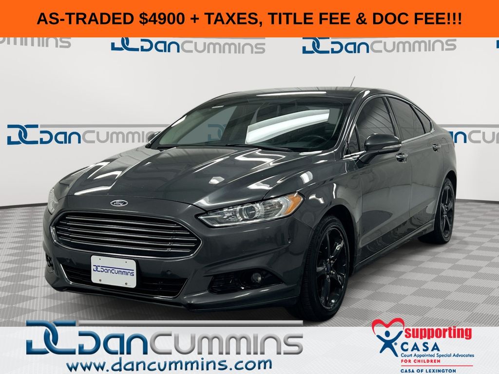 Gray (Magnetic) 2015 Ford Fusion Sedan Front-Wheel Drive 6-Speed Automatic