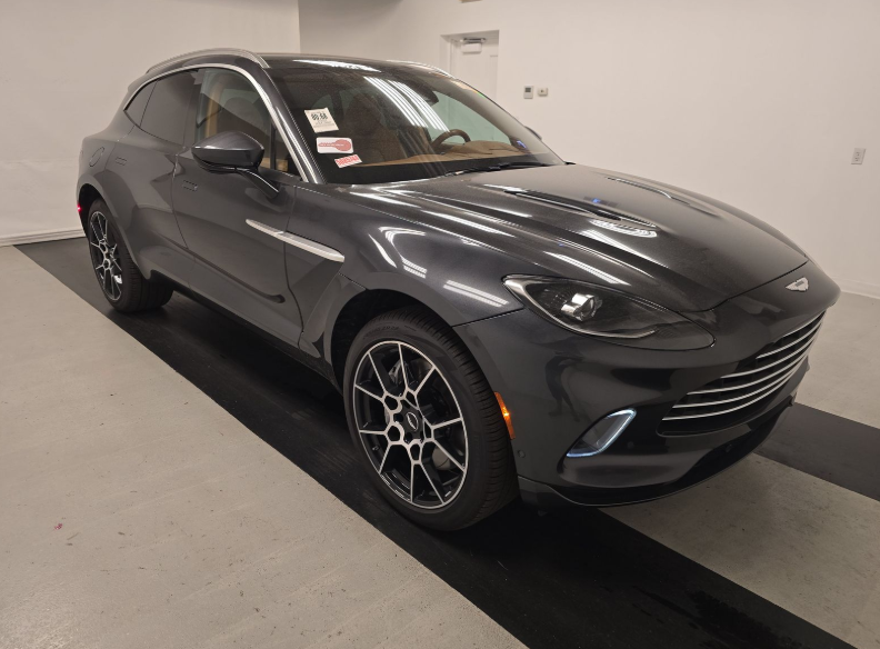 Gray 2022 Aston Martin DBX AWD SUV / Crossover All-Wheel Drive 9-Speed Automatic