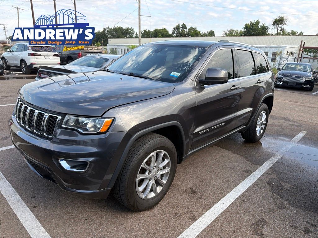 Gray (Granite Crystal Metallic Clearcoat) 2021 Jeep Grand Cherokee SUV / Crossover Four-Wheel Drive 8-Speed Automatic