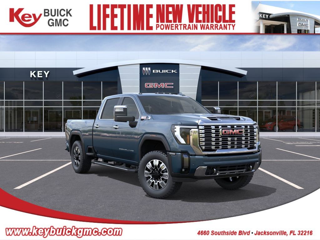 Downpour Metallic 2026 GMC Sierra 3500HD Pickup Truck Four-Wheel Drive Automatic