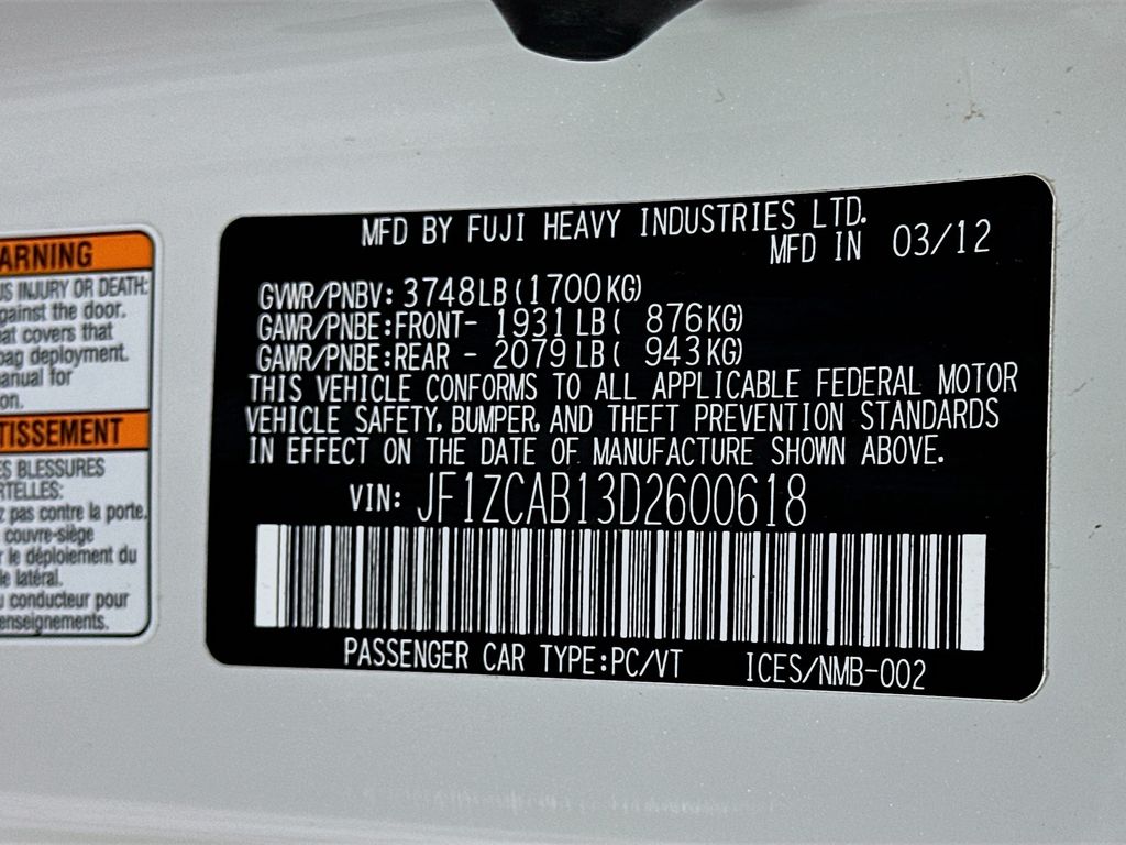 Thumbnail: 2013 Subaru BRZ - 29