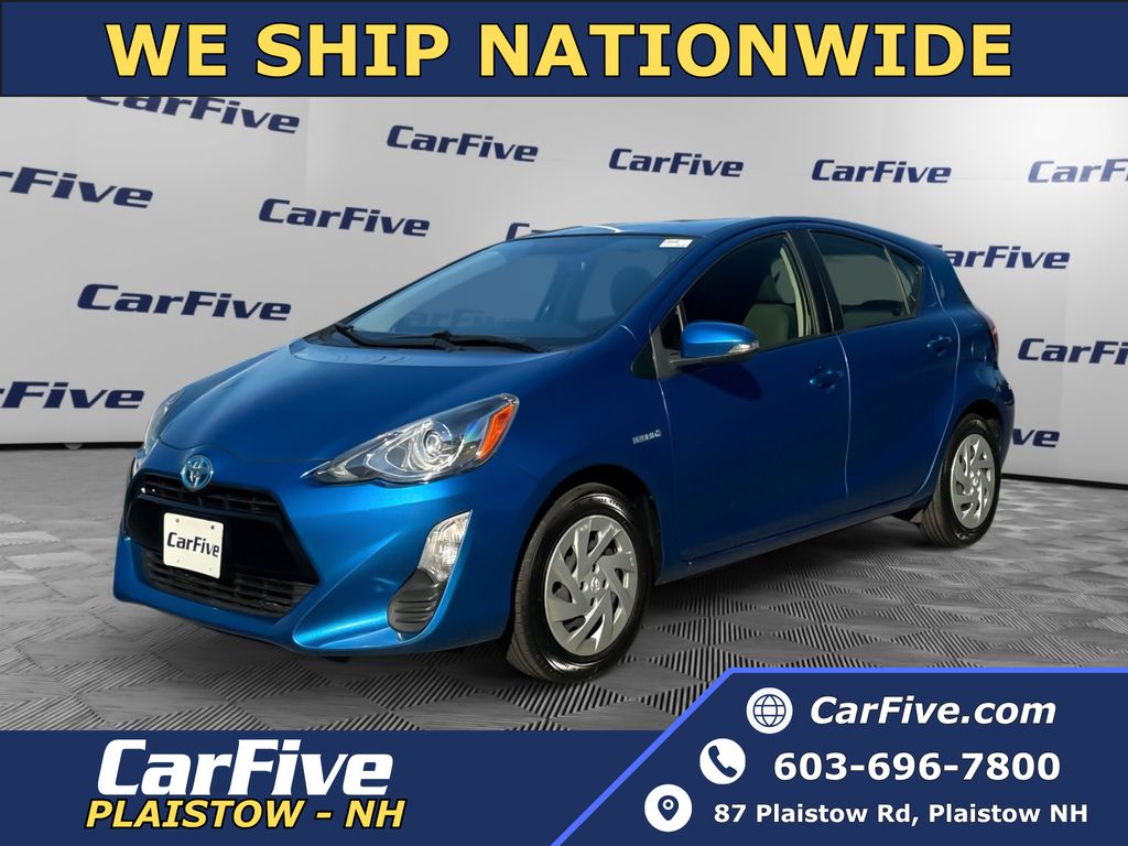Blue Streak Metallic 2016 Toyota Prius c Two Hatchback Front-Wheel Drive Continuously Variable Transmission