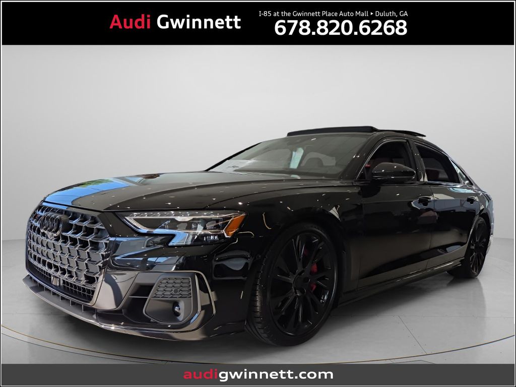 Black 2026 Audi S8 4.0T quattro Sedan All-Wheel Drive 8-Speed Automatic