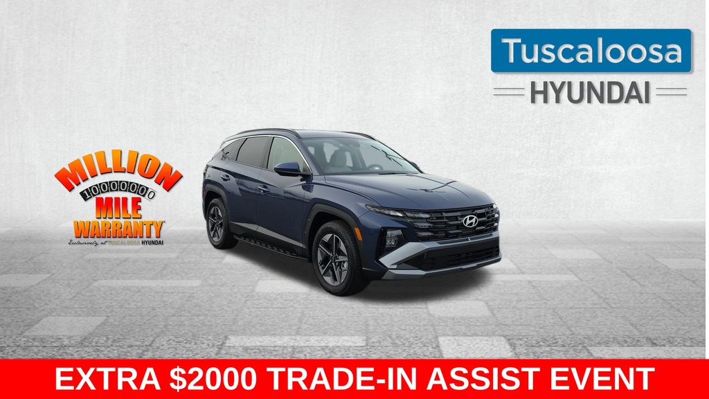 Atlantis Blue 2026 Hyundai Tucson SEL FWD SUV / Crossover Front-Wheel Drive 8-Speed Automatic