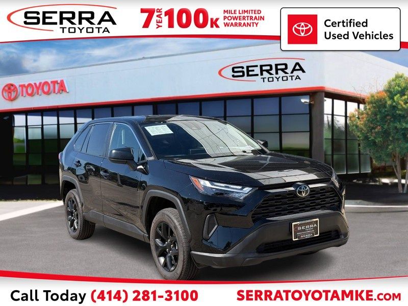 Midnight Black Metallic 2025 Toyota RAV4 SUV / Crossover Front-Wheel Drive 8-Speed Automatic