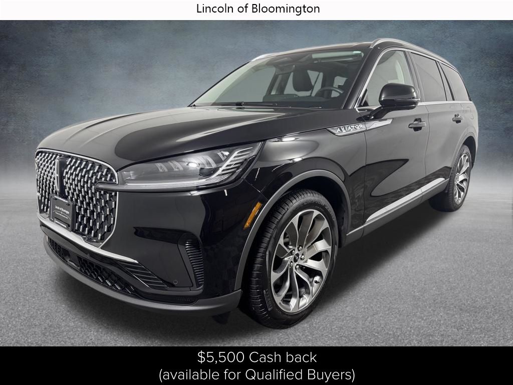 Infinite Black Metallic Clearcoat 2026 Lincoln Aviator SUV / Crossover All-Wheel Drive Automatic