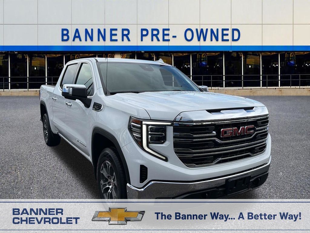 Summit White 2025 GMC Sierra 1500 Pickup Truck 4X2 Automatic