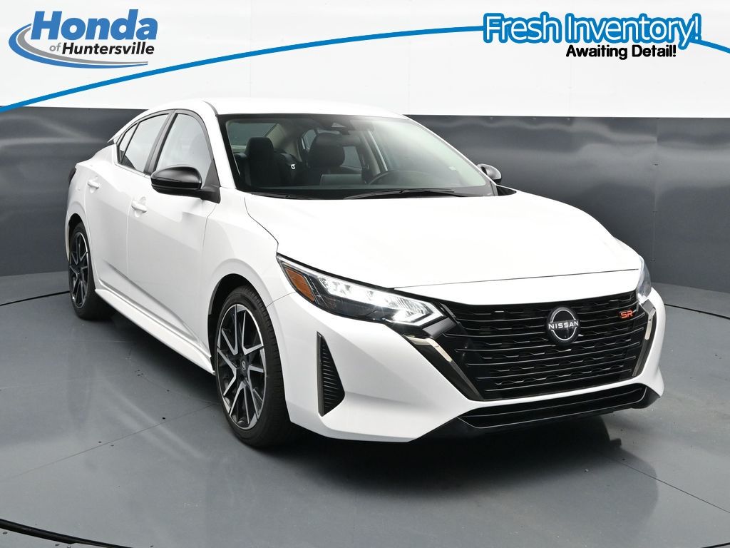 Aspen White Tricoat 2025 Nissan Sentra Sedan Front-Wheel Drive Continuously Variable Transmission