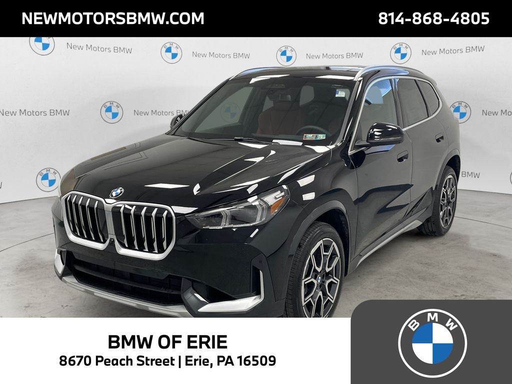 Jet Black 2026 BMW X1 SUV / Crossover All-Wheel Drive 7-Speed Automatic