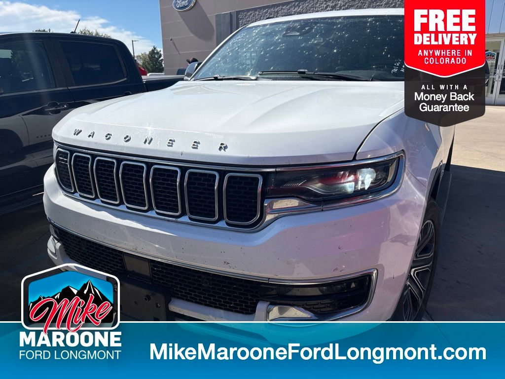 Bright White Clearcoat 2024 Jeep Wagoneer L SUV / Crossover Four-Wheel Drive 8-Speed Automatic