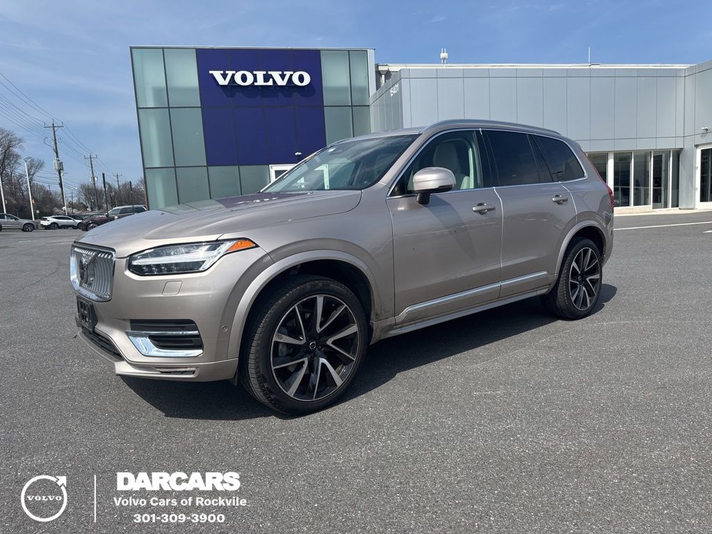 Bright Dusk Metallic 2024 Volvo XC90 B6 Plus Bright Theme 7-Passenger AWD SUV / Crossover All-Wheel Drive Automatic