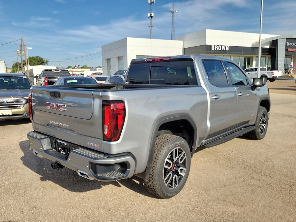 2026 GMC Sierra 1500 AT4 Silver at Brown Buick GMC