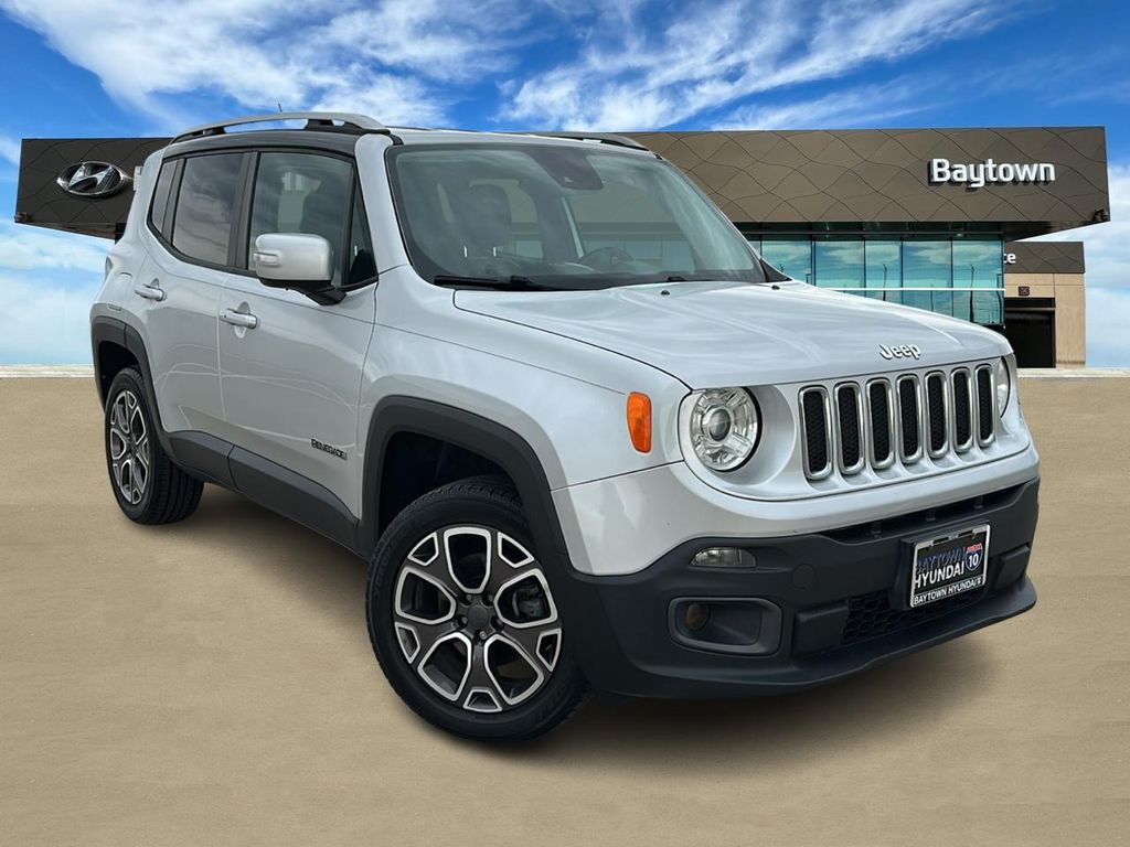 2017 Jeep Renegade Limited Silver at Classic Elite Chevrolet Hwy 6